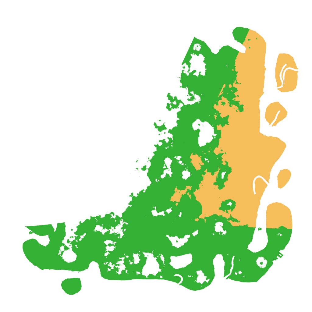 Biome Rust Map: Procedural Map, Size: 4400, Seed: 2985981