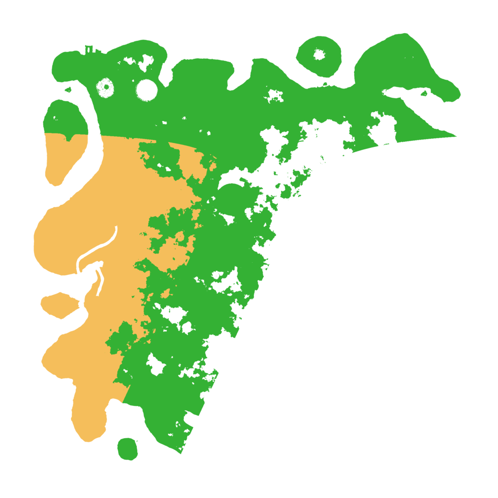 Biome Rust Map: Procedural Map, Size: 4100, Seed: 51065325
