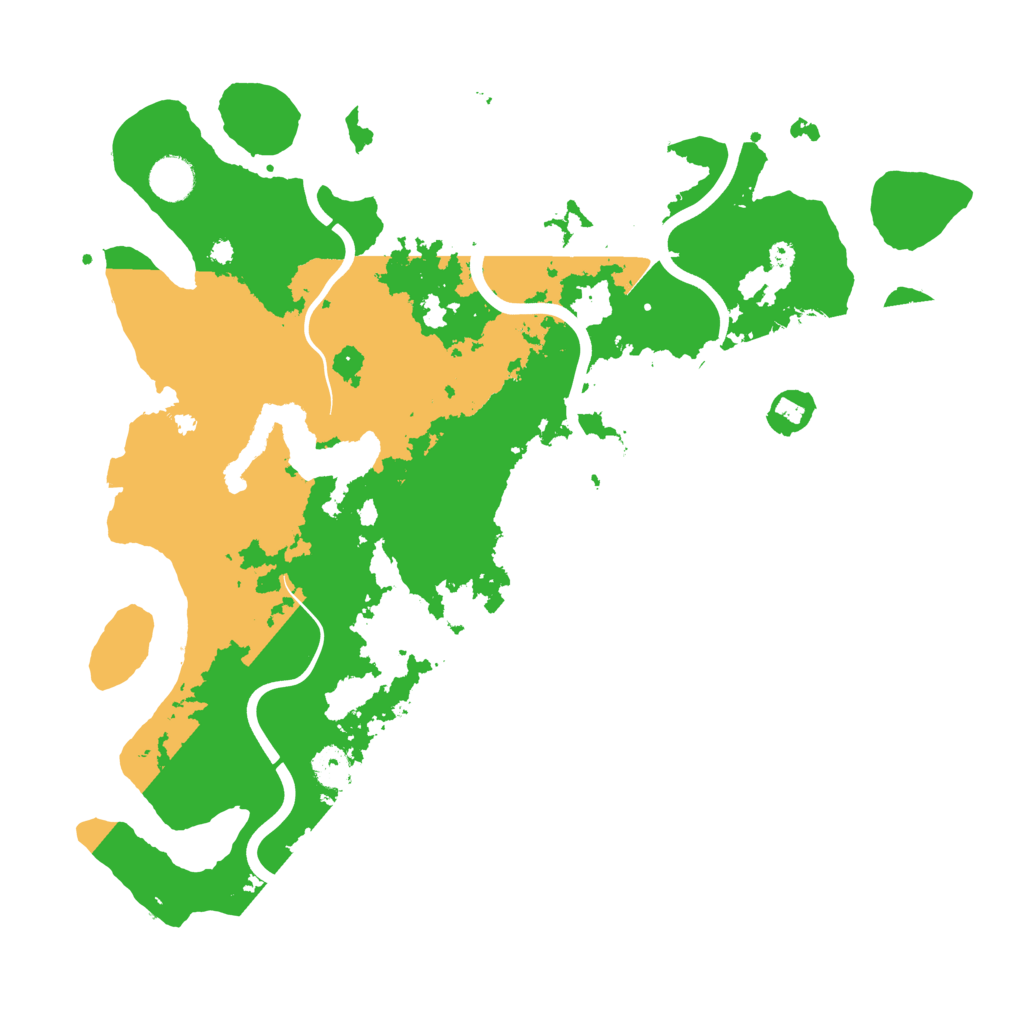 Biome Rust Map: Procedural Map, Size: 4000, Seed: 1105410450