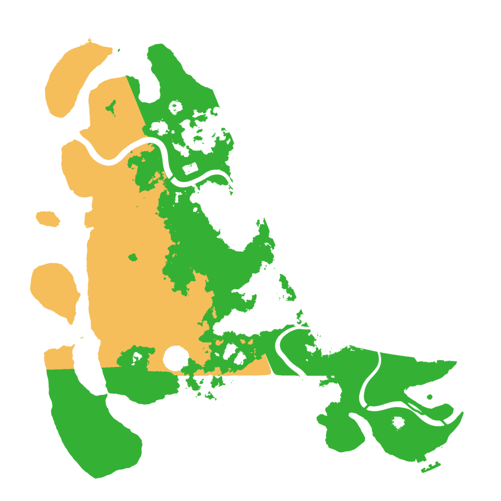 Biome Rust Map: Procedural Map, Size: 3750, Seed: 15212761