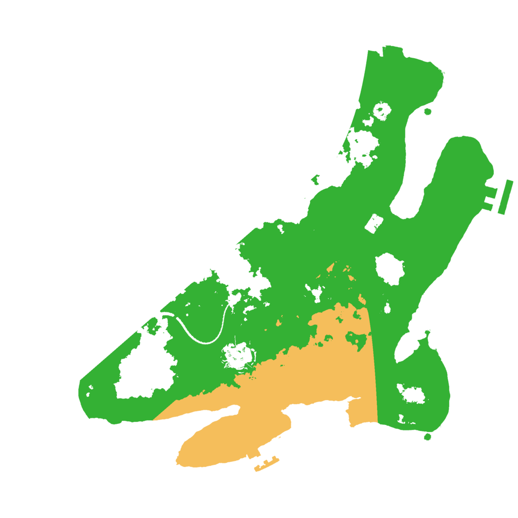 Biome Rust Map: Procedural Map, Size: 3000, Seed: 172100029