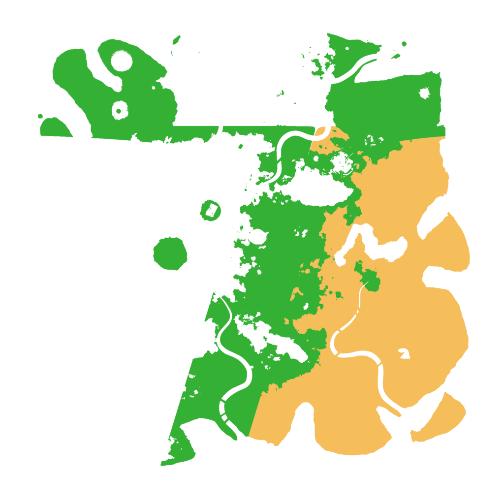 Biome Rust Map: Procedural Map, Size: 4250, Seed: 155036155