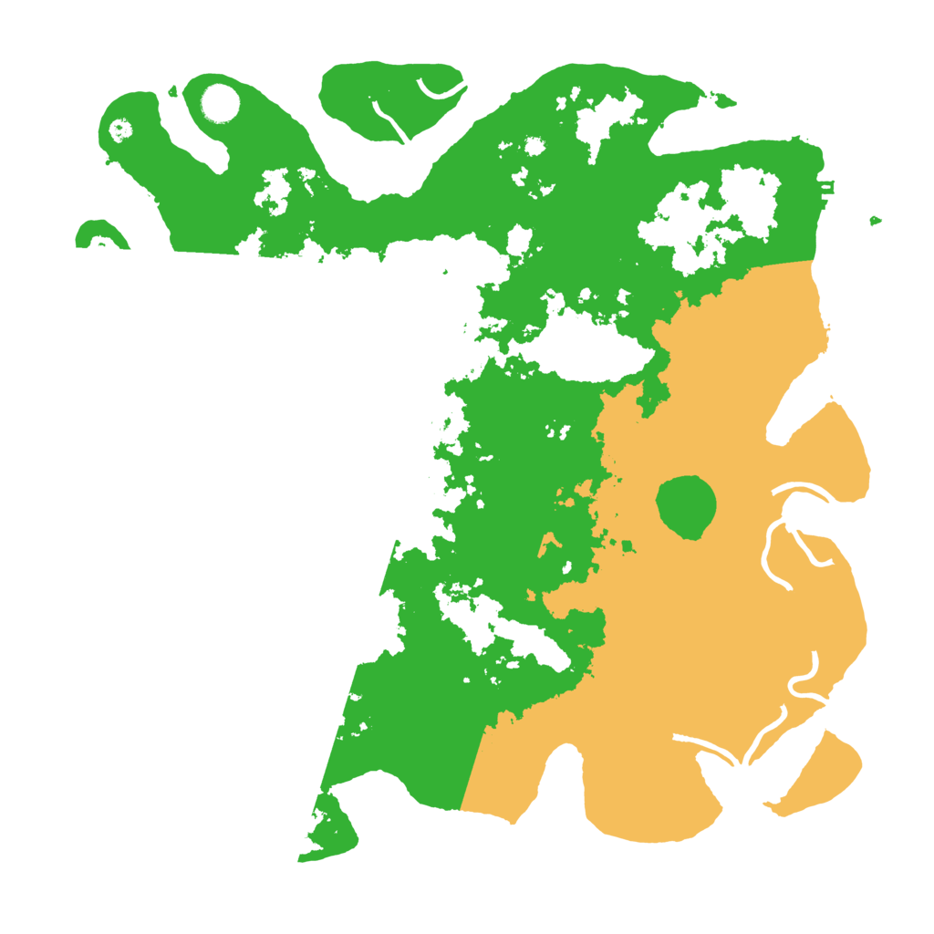 Biome Rust Map: Procedural Map, Size: 4250, Seed: 155036155