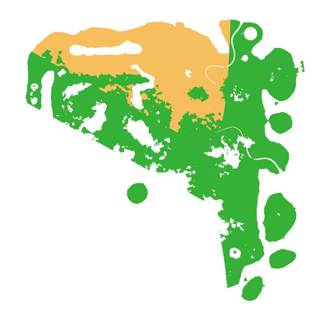 Biome Rust Map: Procedural Map, Size: 4250, Seed: 44547