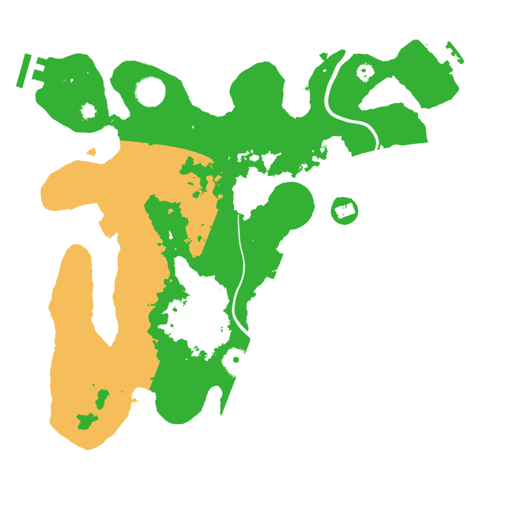 Biome Rust Map: Procedural Map, Size: 3000, Seed: 79729307