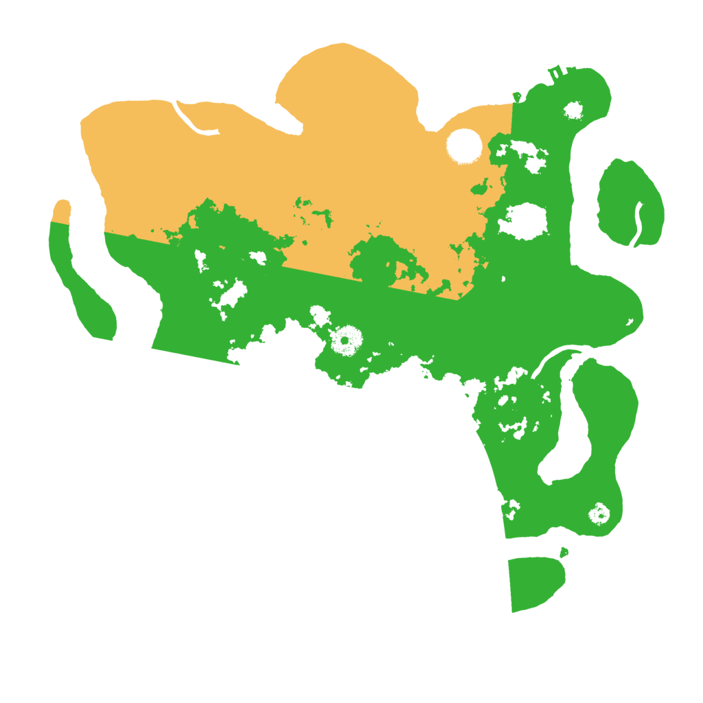 Biome Rust Map: Procedural Map, Size: 3500, Seed: 924340201