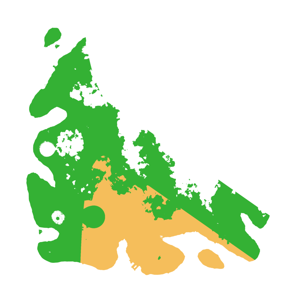 Biome Rust Map: Procedural Map, Size: 3500, Seed: 1860606188