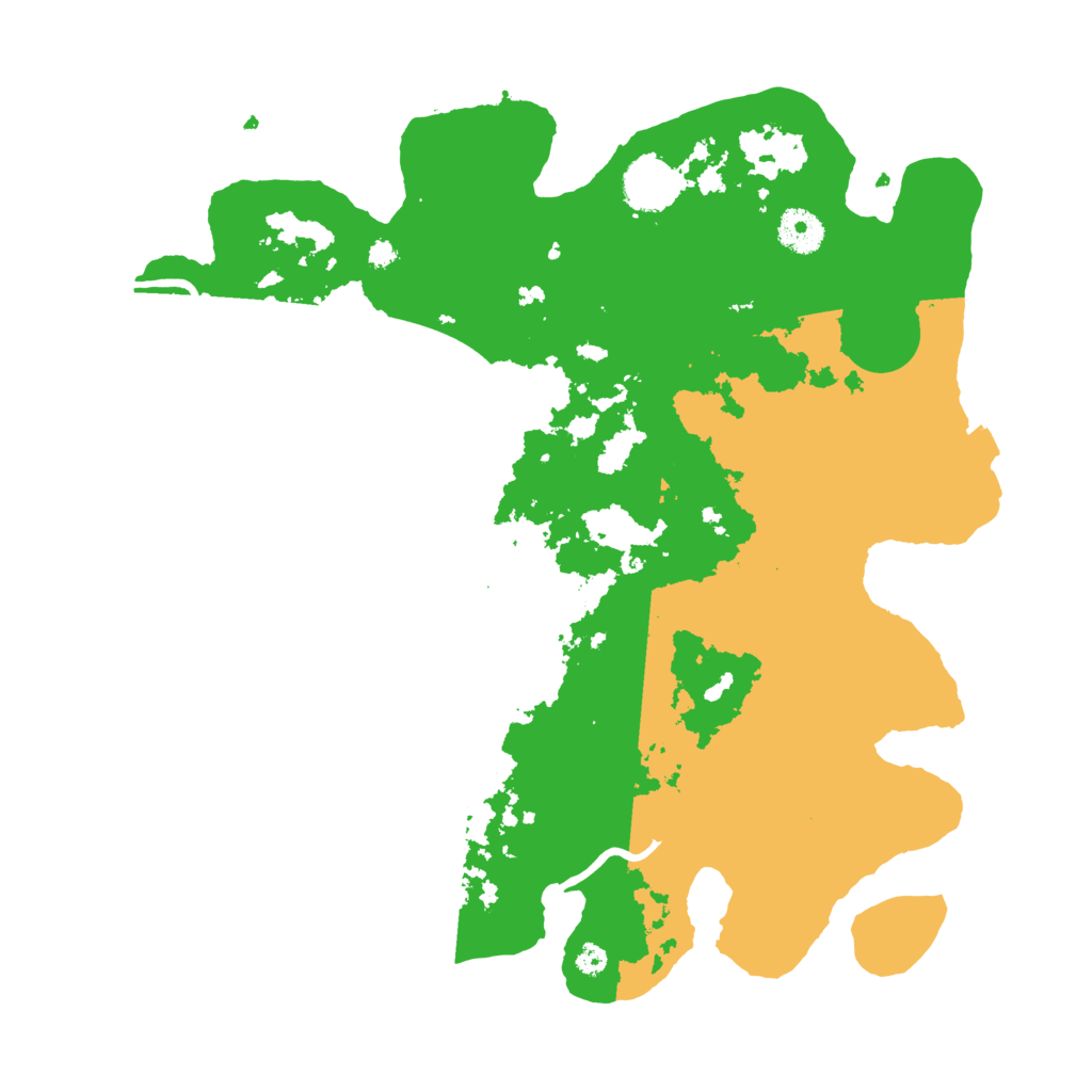 Biome Rust Map: Procedural Map, Size: 3650, Seed: 94670839