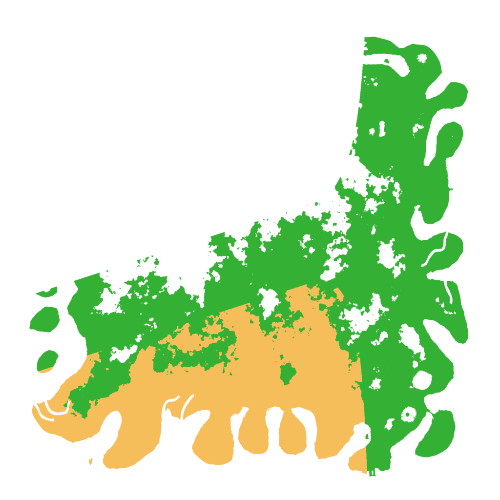 Biome Rust Map: Procedural Map, Size: 5000, Seed: 1900559081