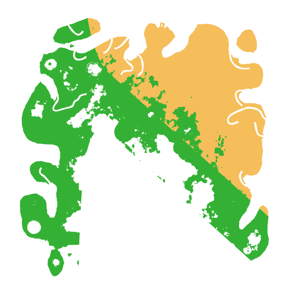 Biome Rust Map: Procedural Map, Size: 3900, Seed: 34937618