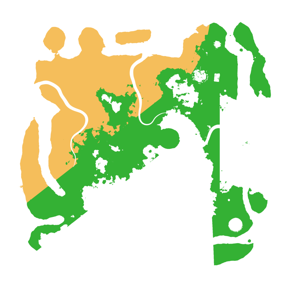 Biome Rust Map: Procedural Map, Size: 3750, Seed: 93009469