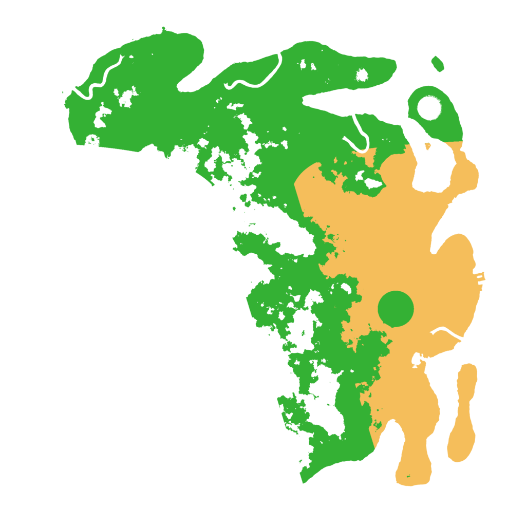 Biome Rust Map: Procedural Map, Size: 3850, Seed: 71988585