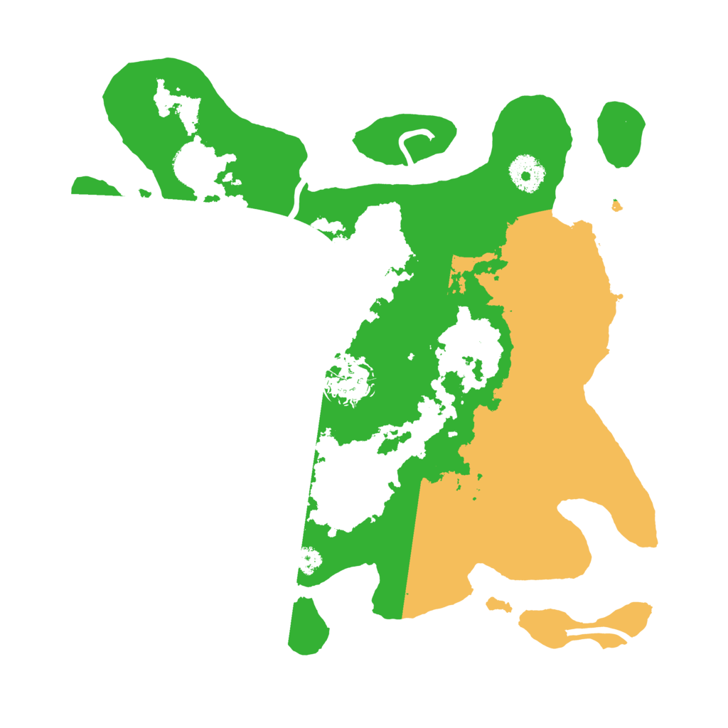 Biome Rust Map: Procedural Map, Size: 3100, Seed: 56356