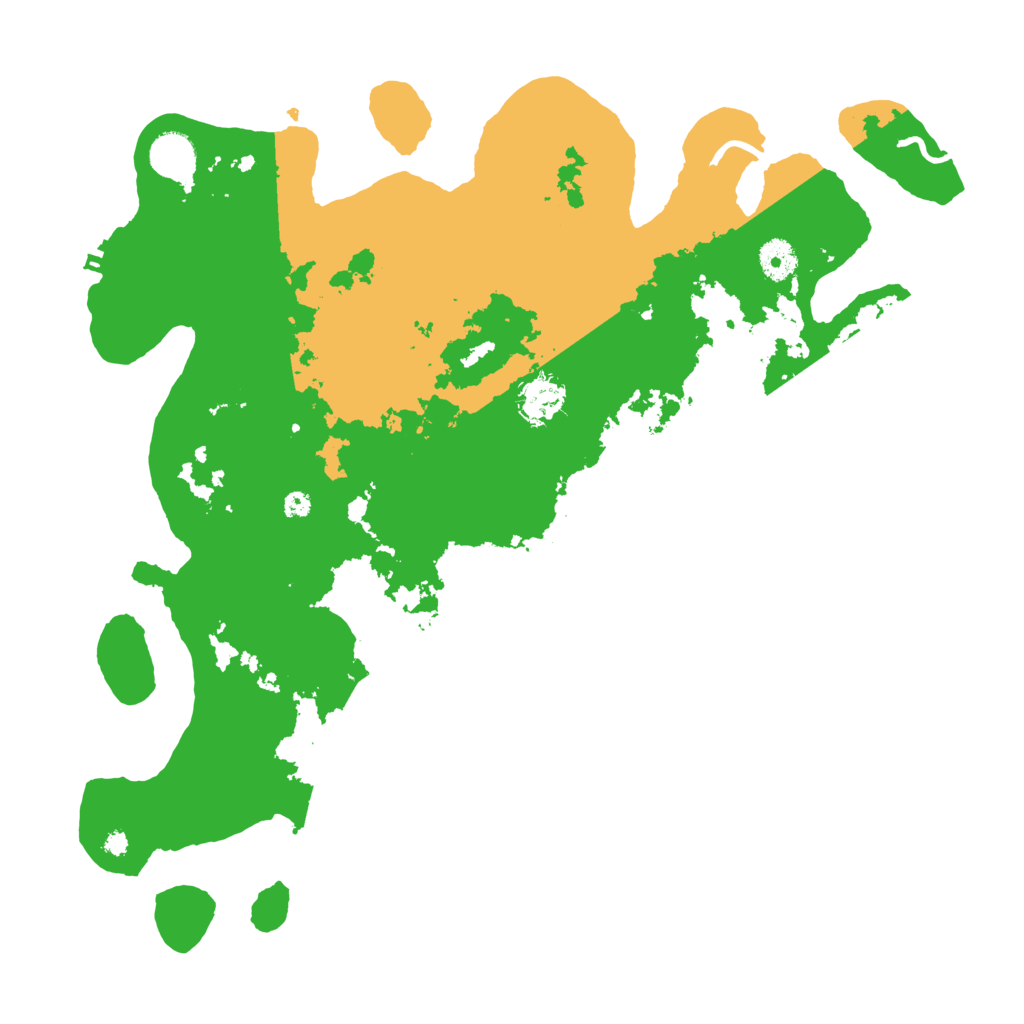 Biome Rust Map: Procedural Map, Size: 3950, Seed: 63413851