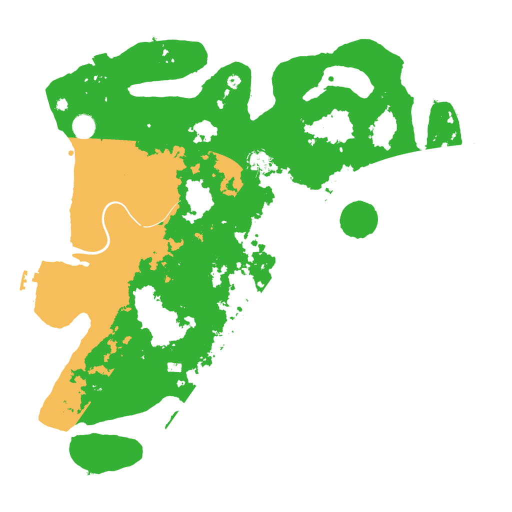 Biome Rust Map: Procedural Map, Size: 3850, Seed: 58342494