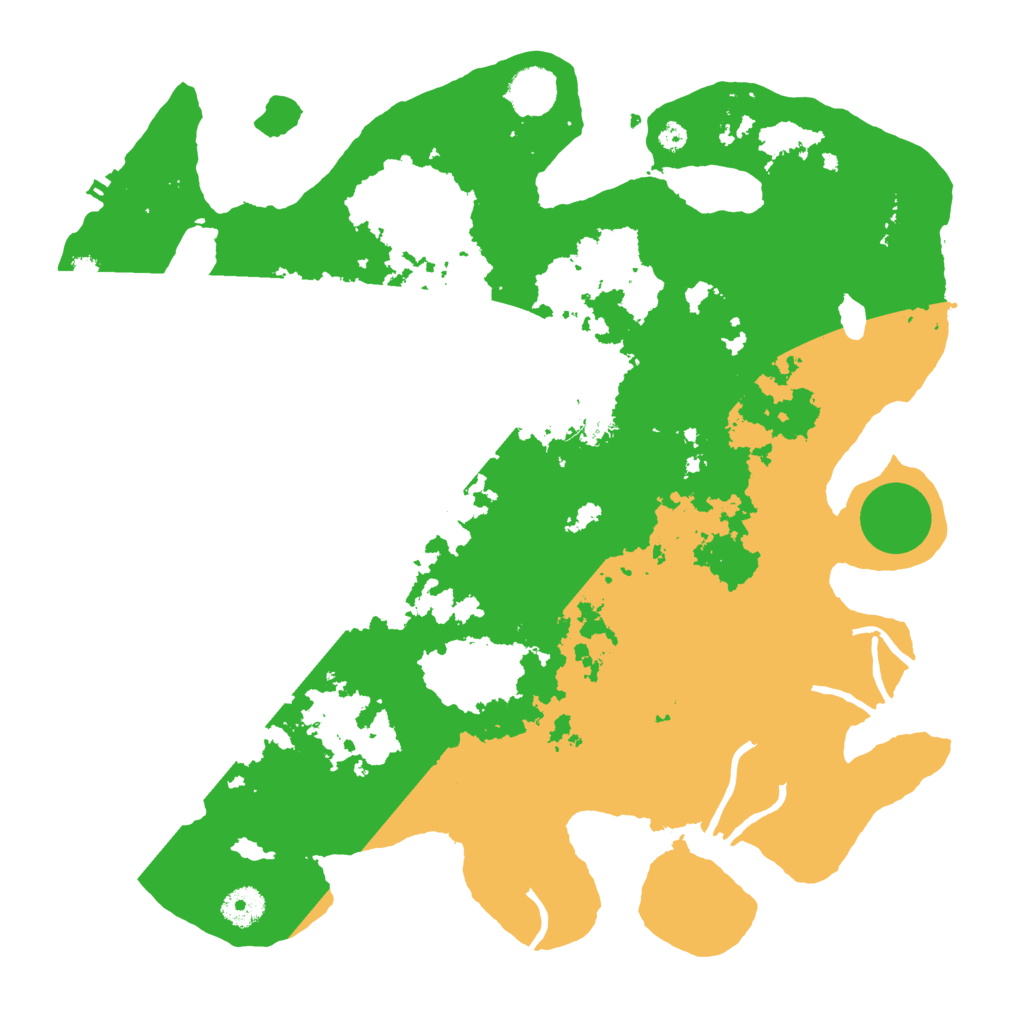 Biome Rust Map: Procedural Map, Size: 3800, Seed: 63959256