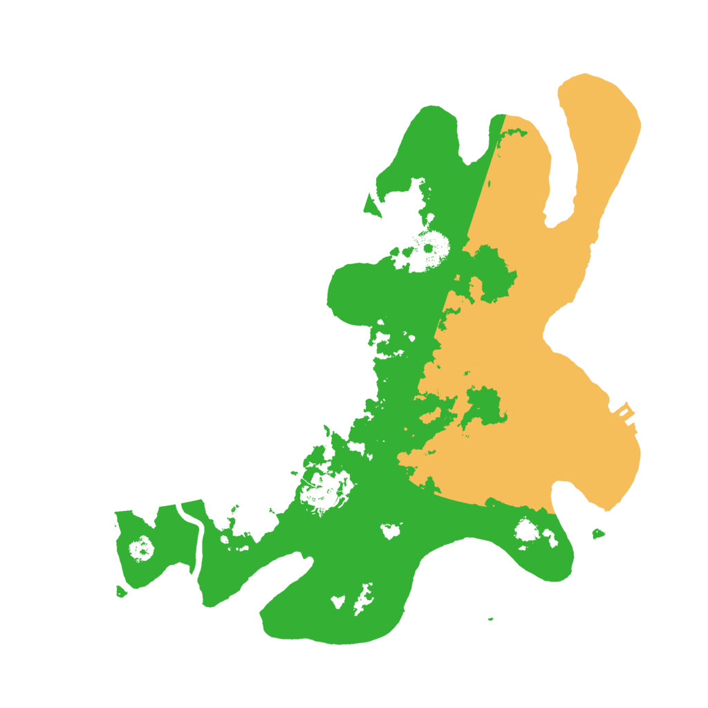 Biome Rust Map: Procedural Map, Size: 3000, Seed: 1029831