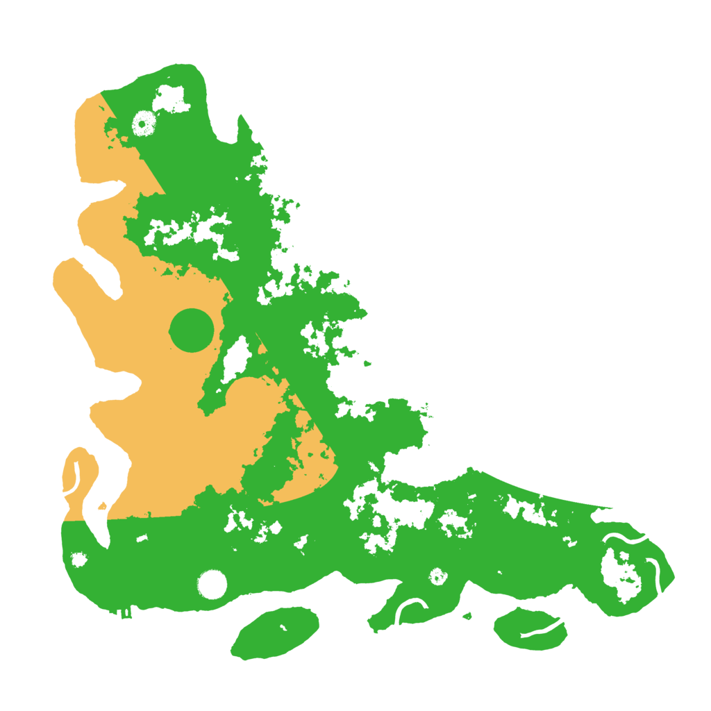Biome Rust Map: Procedural Map, Size: 4250, Seed: 2157845