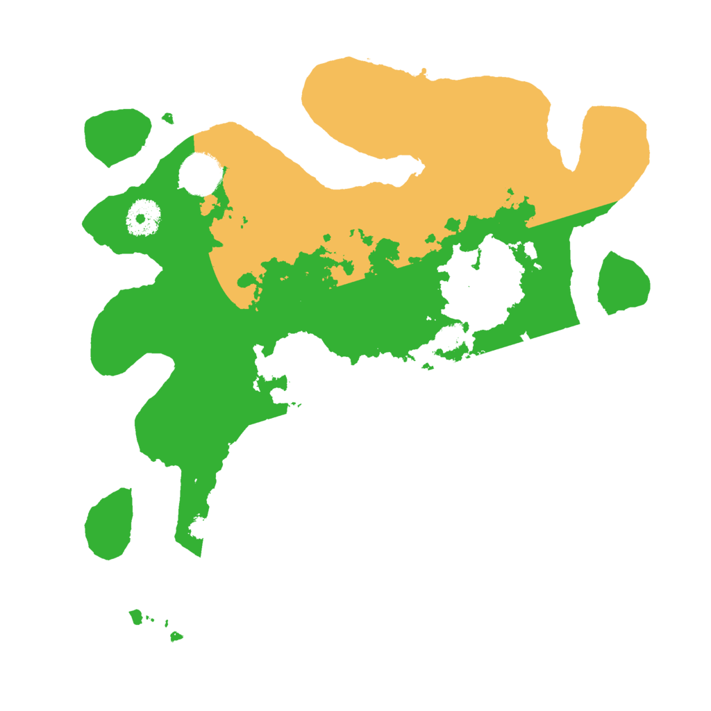 Biome Rust Map: Procedural Map, Size: 3000, Seed: 4123769