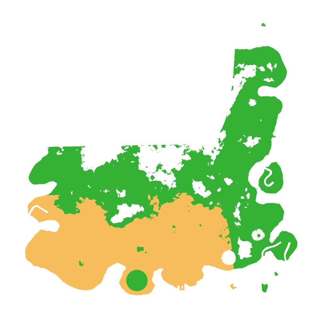 Biome Rust Map: Procedural Map, Size: 4000, Seed: 82089