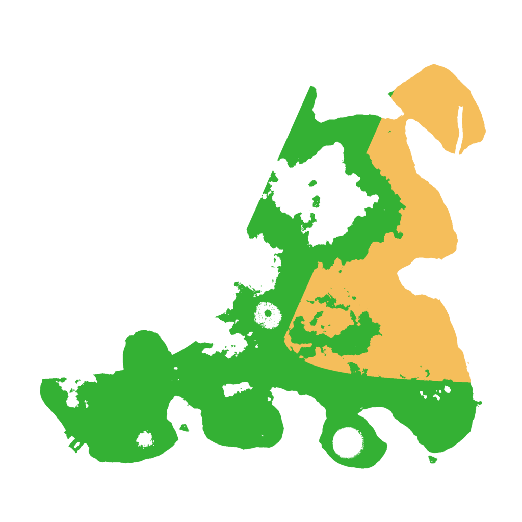 Biome Rust Map: Procedural Map, Size: 3000, Seed: 31006408