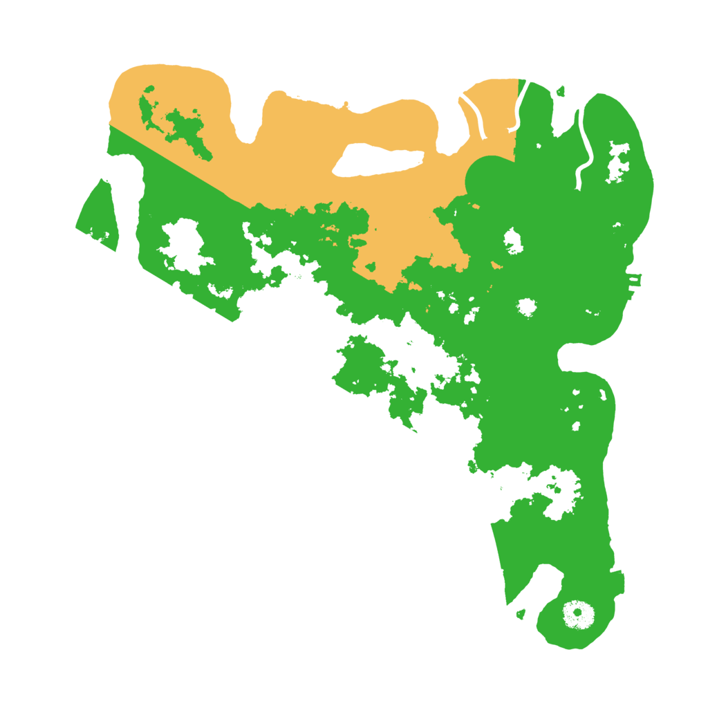 Biome Rust Map: Procedural Map, Size: 3500, Seed: 123159436