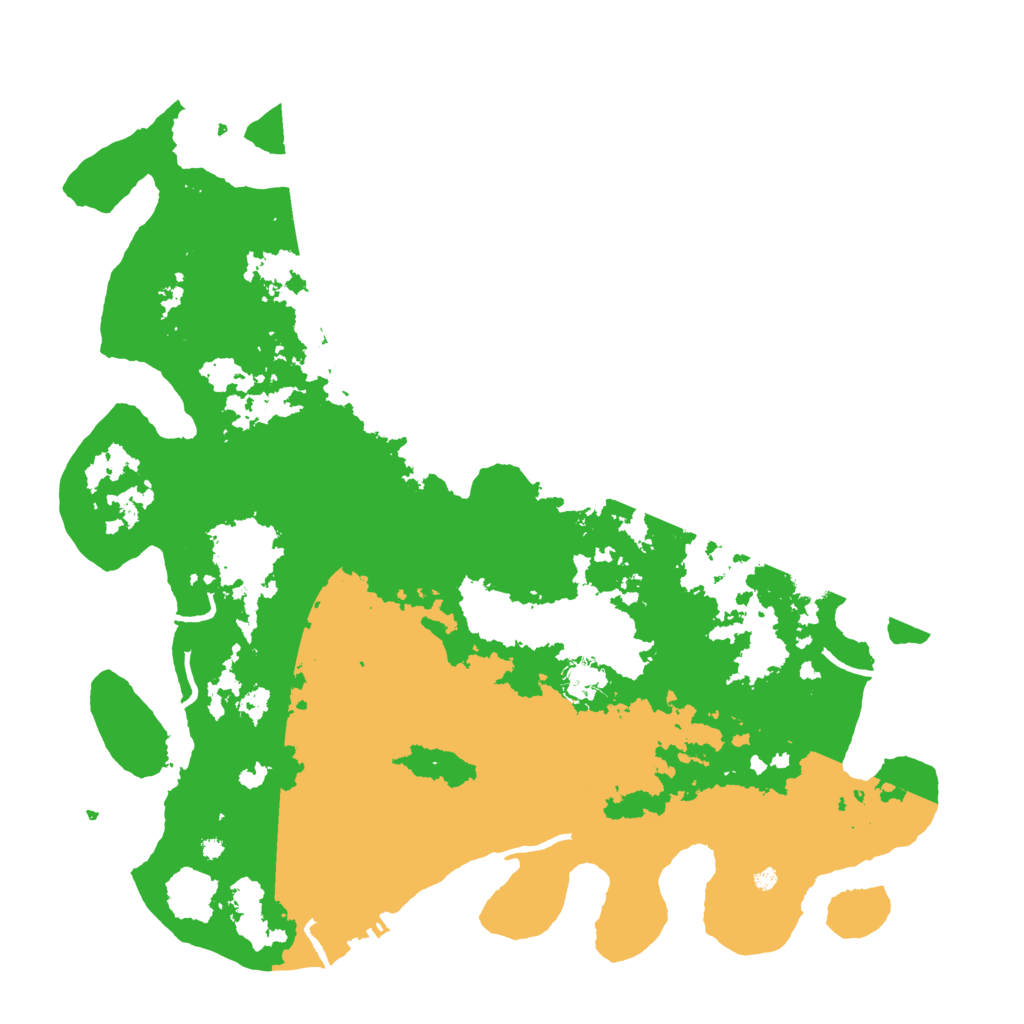 Biome Rust Map: Procedural Map, Size: 4369, Seed: 3823