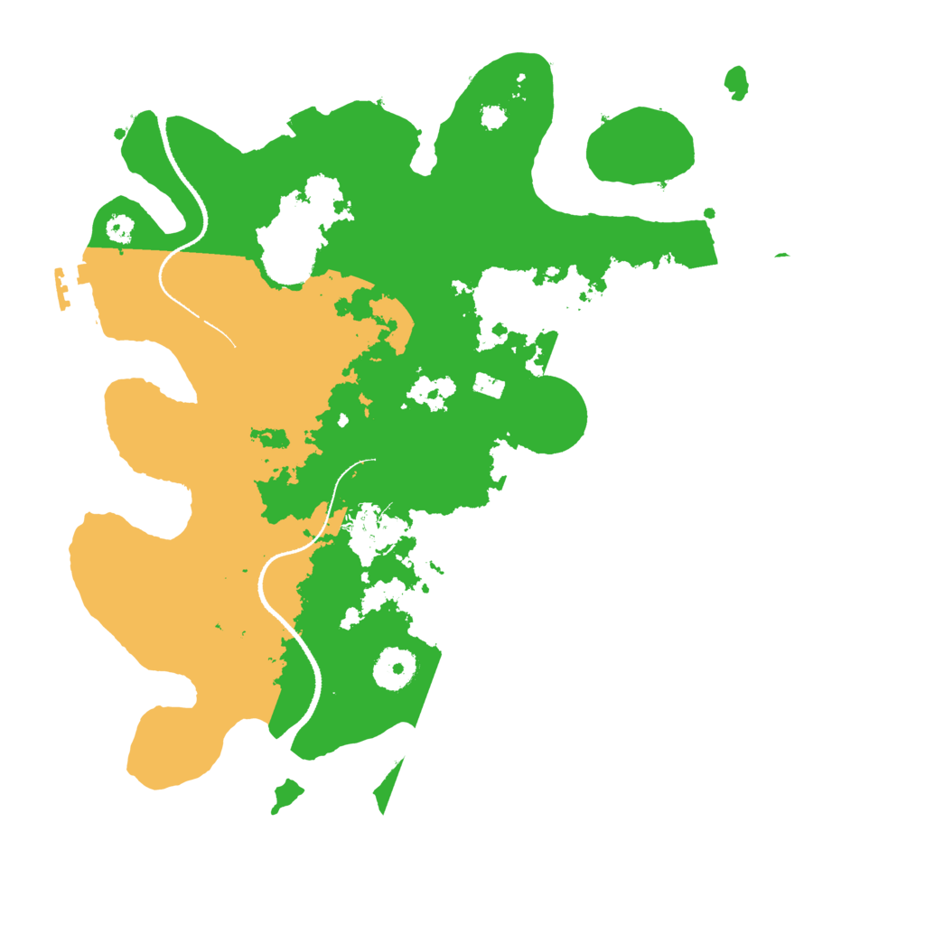 Biome Rust Map: Procedural Map, Size: 3300, Seed: 674936839
