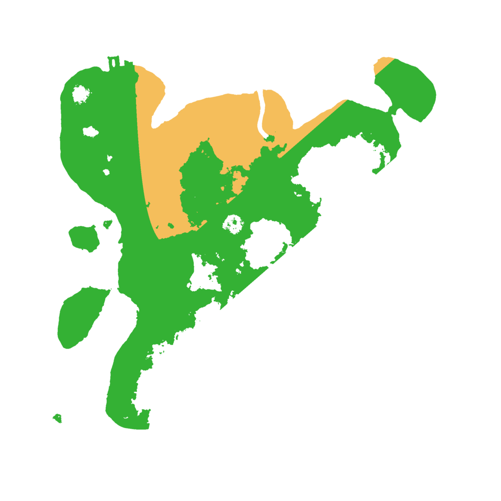 Biome Rust Map: Procedural Map, Size: 2700, Seed: 1410781676