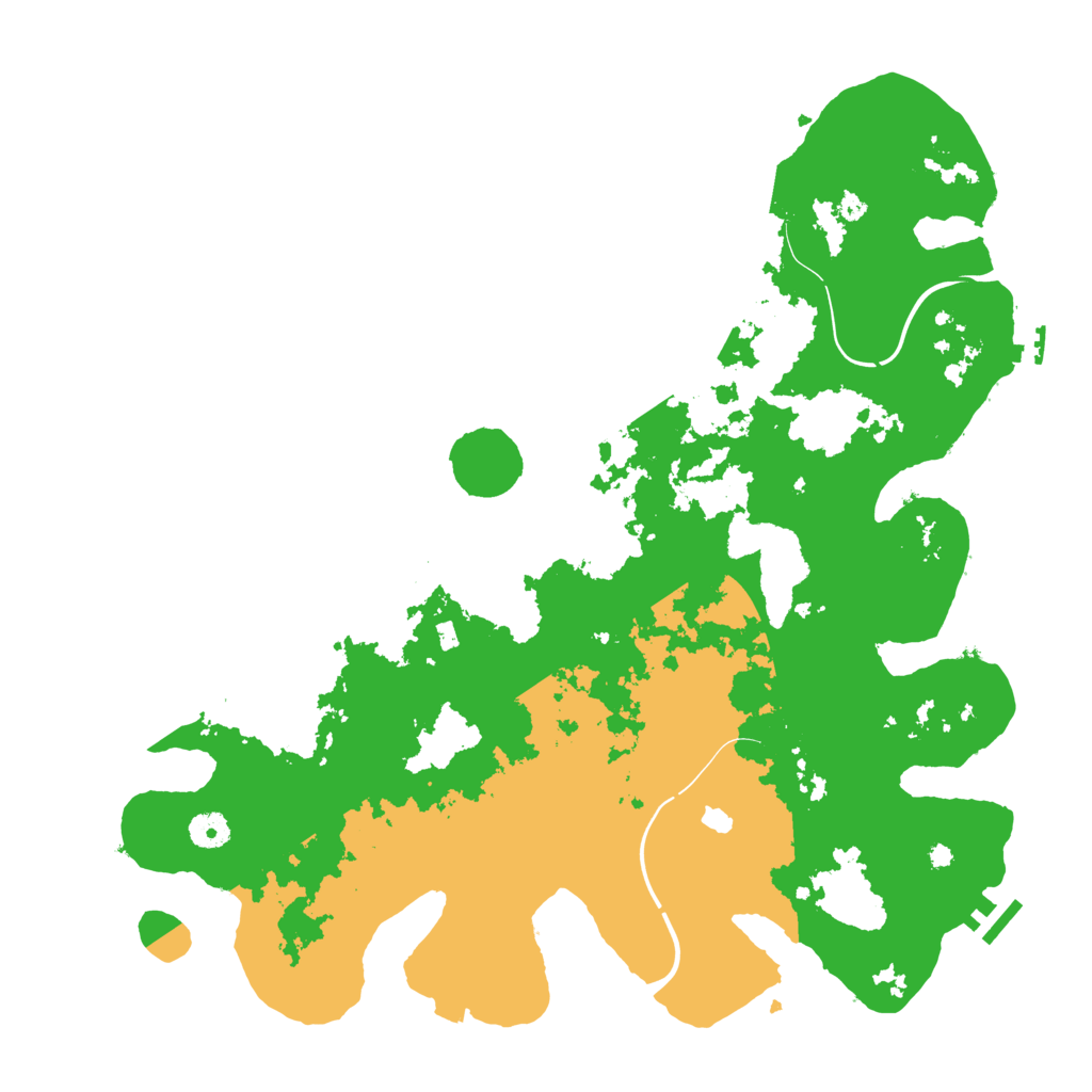Biome Rust Map: Procedural Map, Size: 4250, Seed: 1450365032