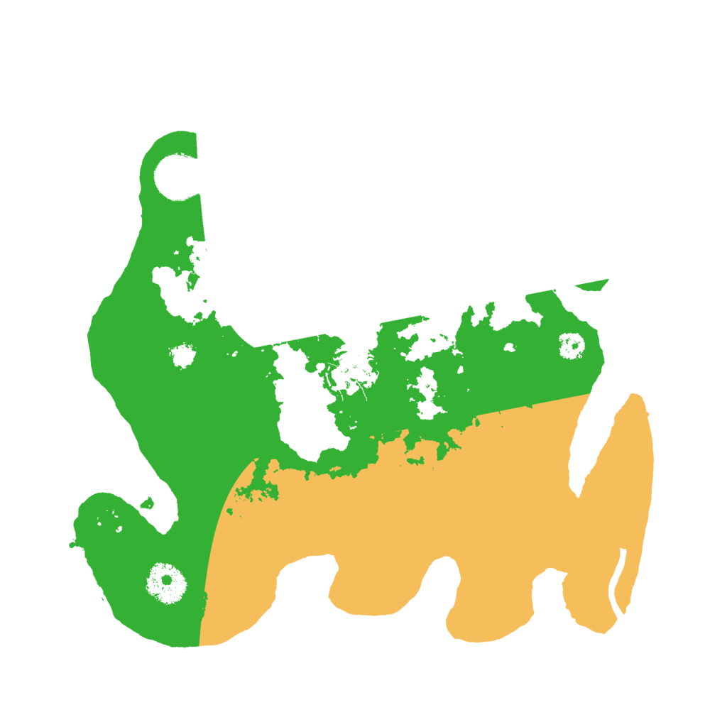 Biome Rust Map: Procedural Map, Size: 2800, Seed: 118304116