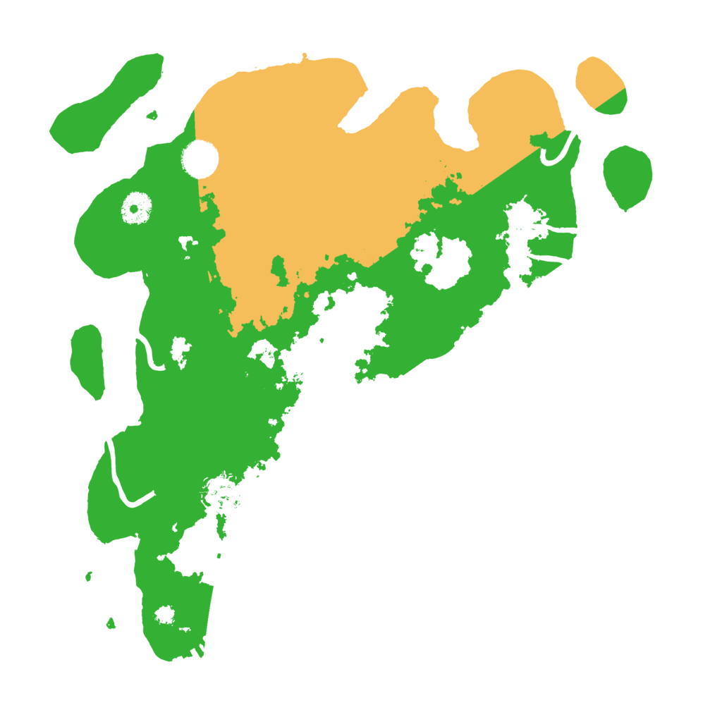 Biome Rust Map: Procedural Map, Size: 3450, Seed: 59011407