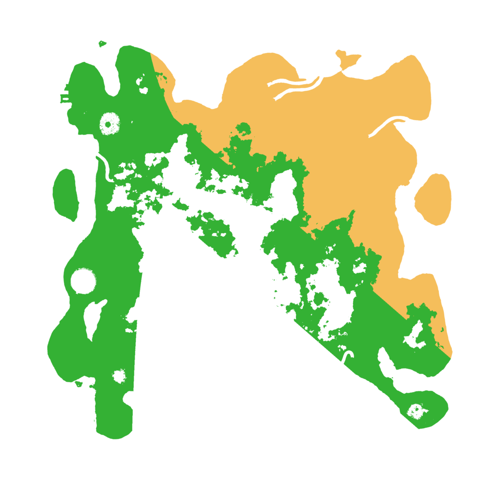 Biome Rust Map: Procedural Map, Size: 3450, Seed: 4544109