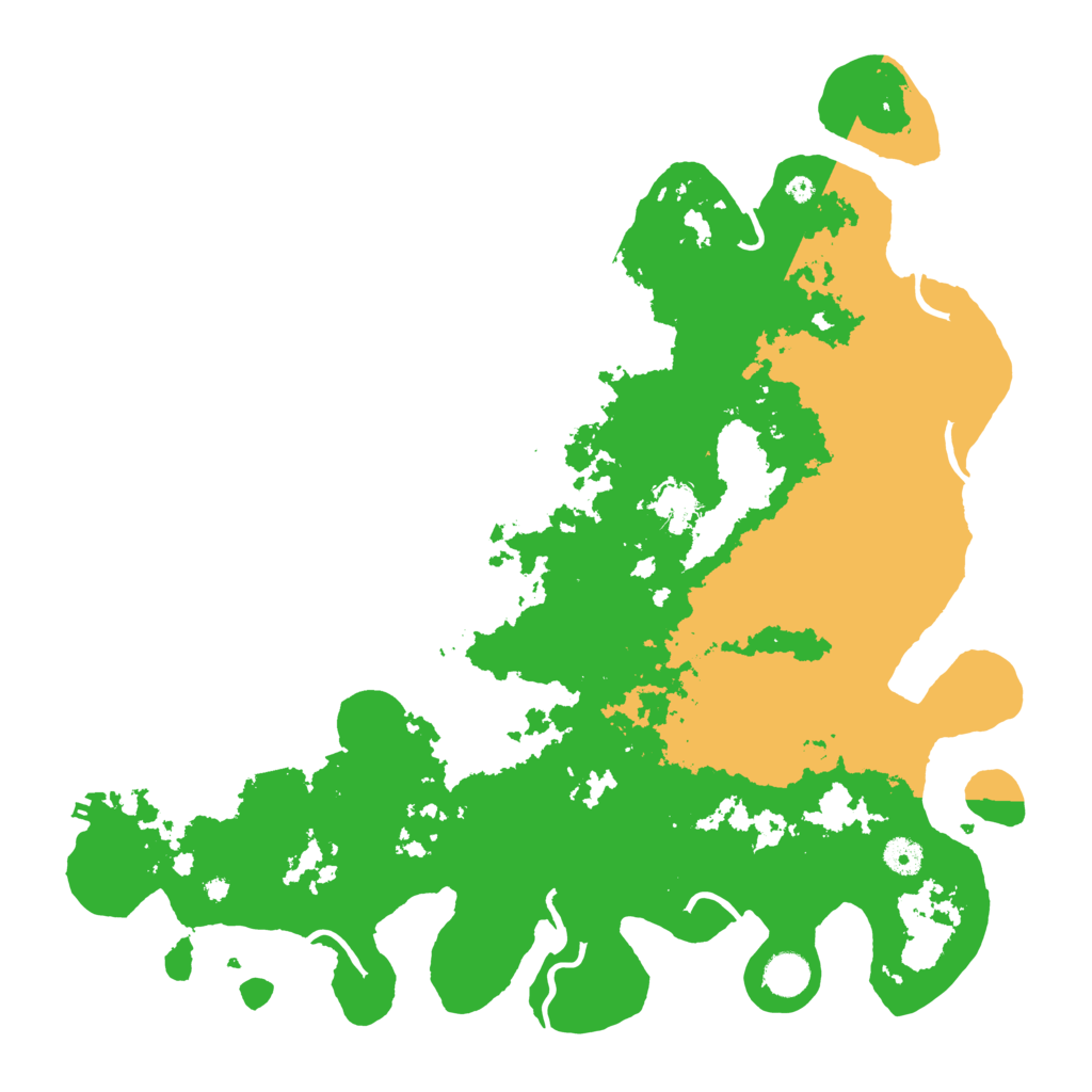 Biome Rust Map: Procedural Map, Size: 4300, Seed: 57988123