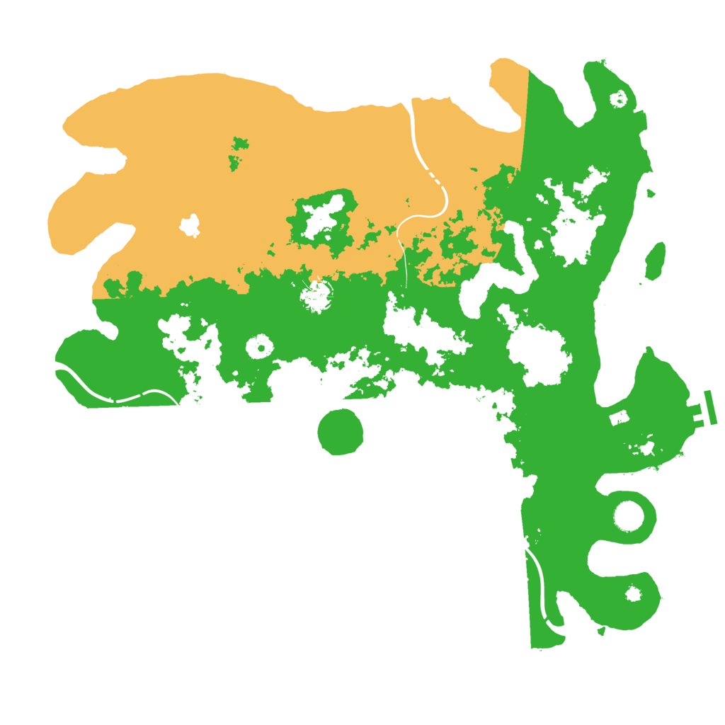 Biome Rust Map: Procedural Map, Size: 4250, Seed: 53066319