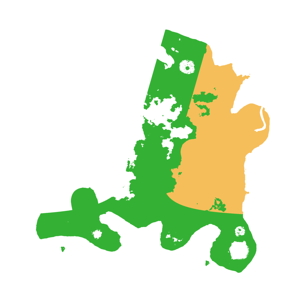 Biome Rust Map: Procedural Map, Size: 3000, Seed: 1678386761