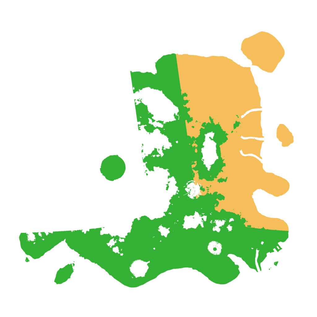 Biome Rust Map: Procedural Map, Size: 3500, Seed: 6532210