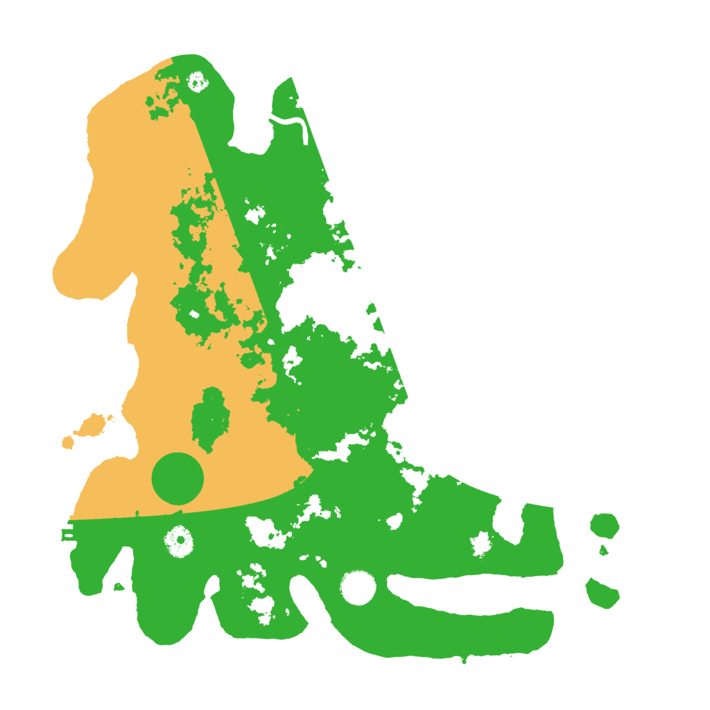 Biome Rust Map: Procedural Map, Size: 3600, Seed: 34759361