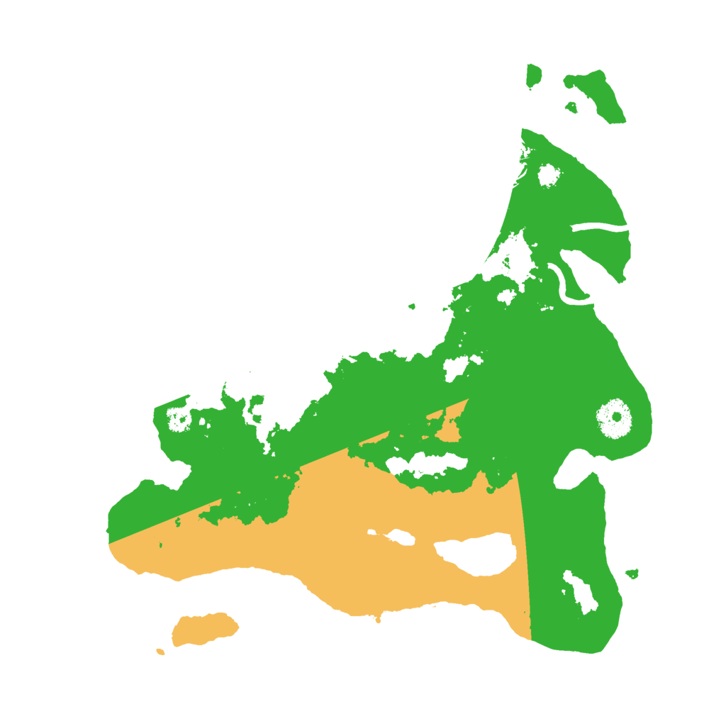 Biome Rust Map: Procedural Map, Size: 3000, Seed: 109683166