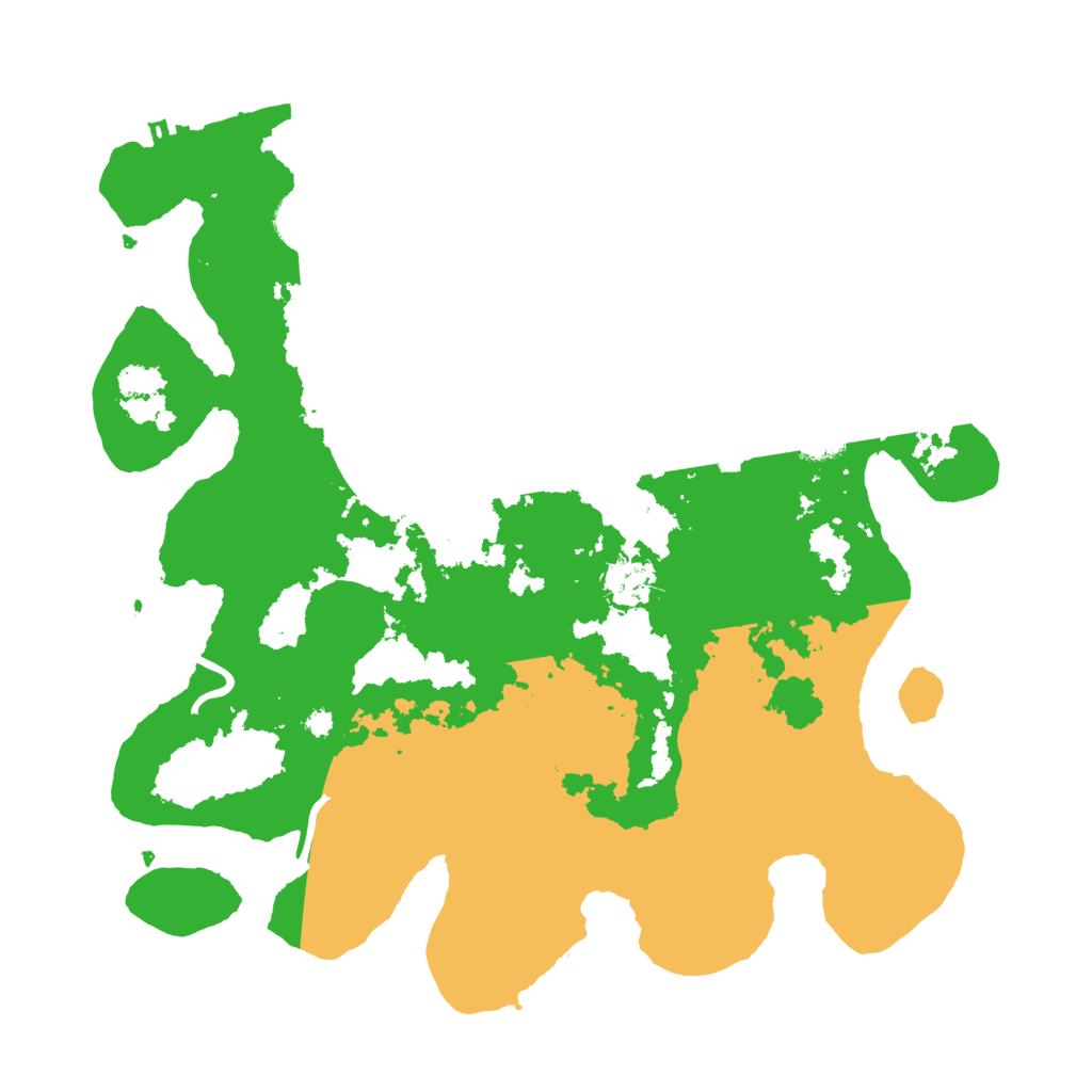 Biome Rust Map: Procedural Map, Size: 3650, Seed: 75000472