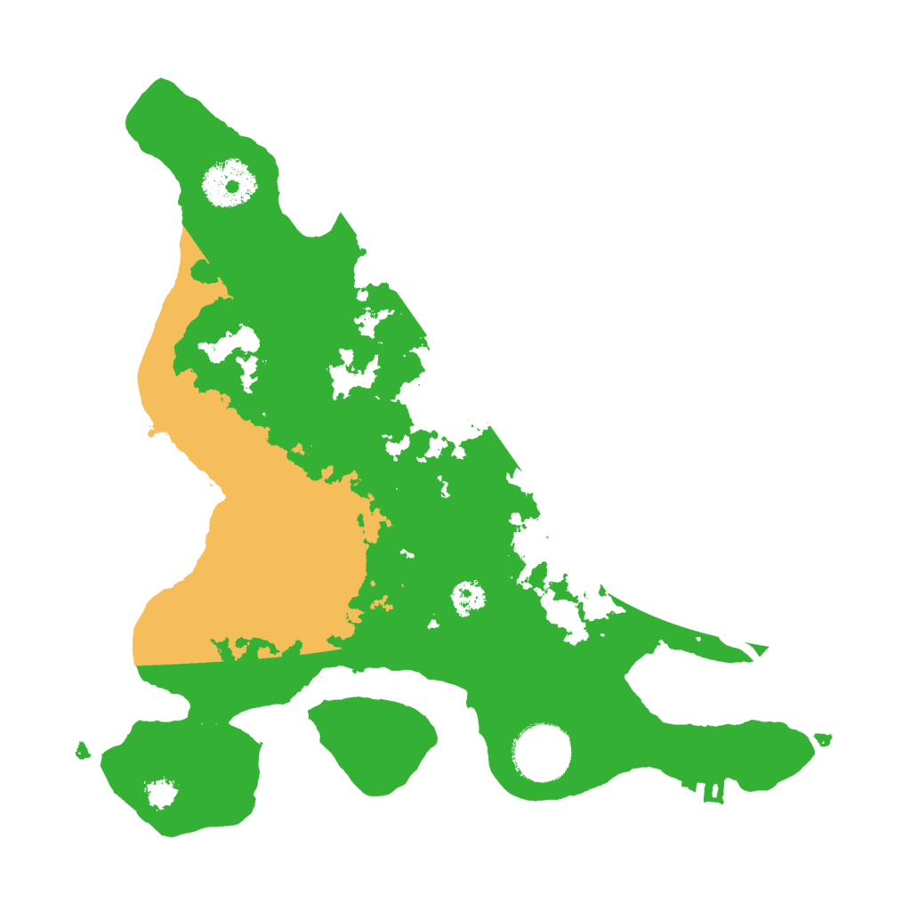 Biome Rust Map: Procedural Map, Size: 2769, Seed: 4223