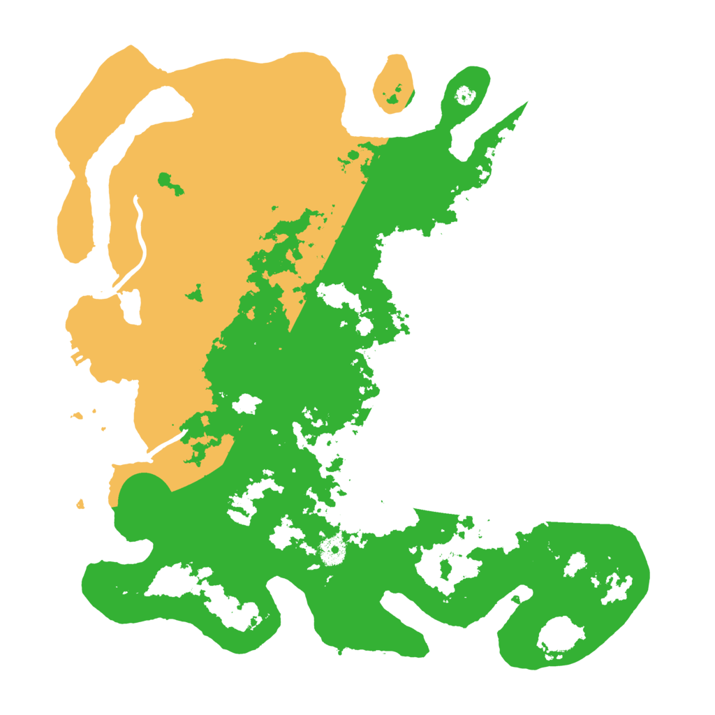 Biome Rust Map: Procedural Map, Size: 3850, Seed: 97078626