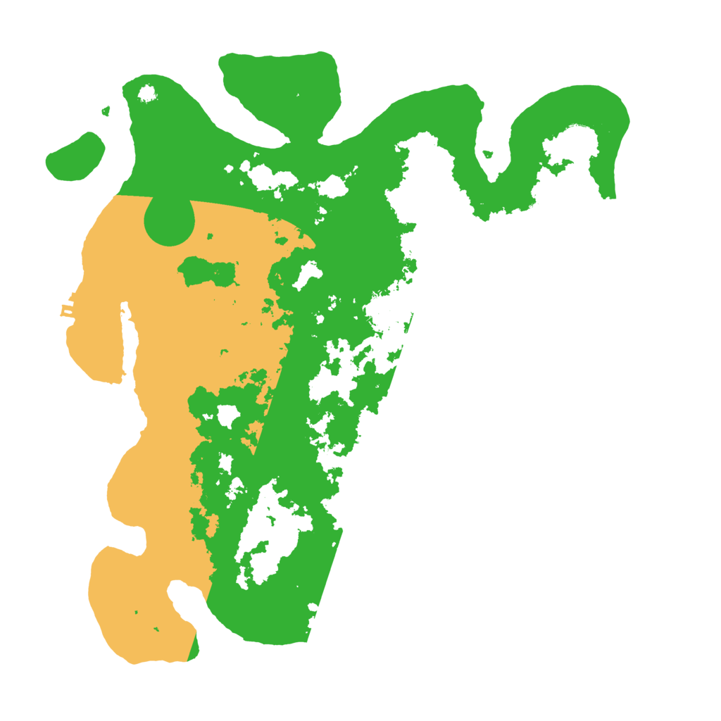 Biome Rust Map: Procedural Map, Size: 3750, Seed: 89755206