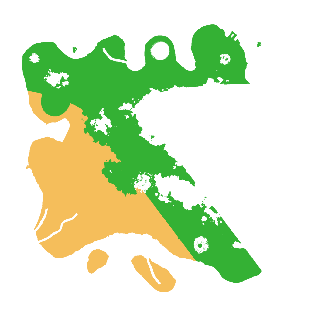 Biome Rust Map: Procedural Map, Size: 3000, Seed: 1965772468