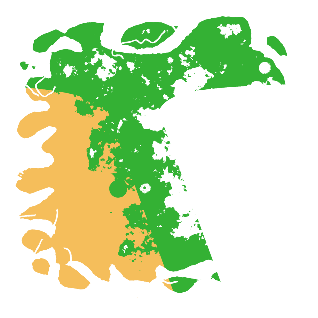 Biome Rust Map: Procedural Map, Size: 4800, Seed: 684513066