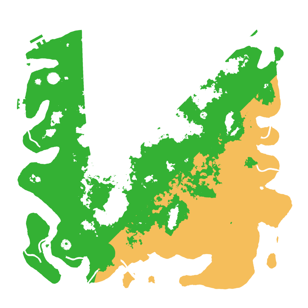 Biome Rust Map: Procedural Map, Size: 4500, Seed: 439311089