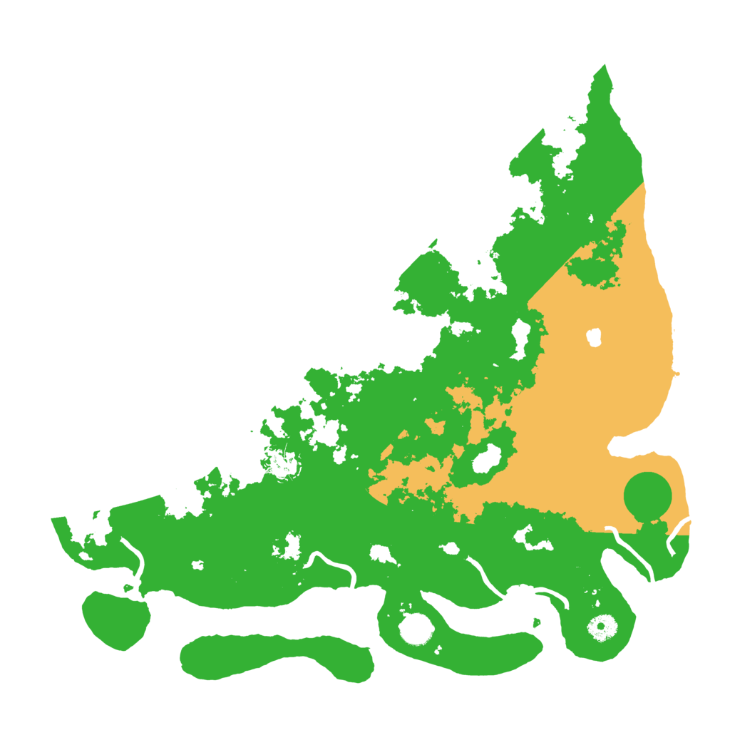 Biome Rust Map: Procedural Map, Size: 4000, Seed: 47267157