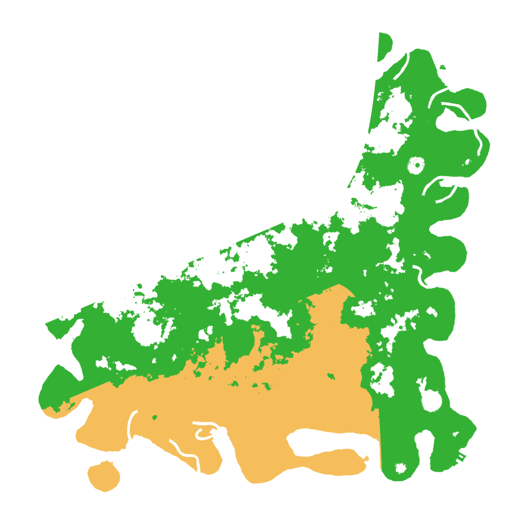 Biome Rust Map: Procedural Map, Size: 4500, Seed: 43866723