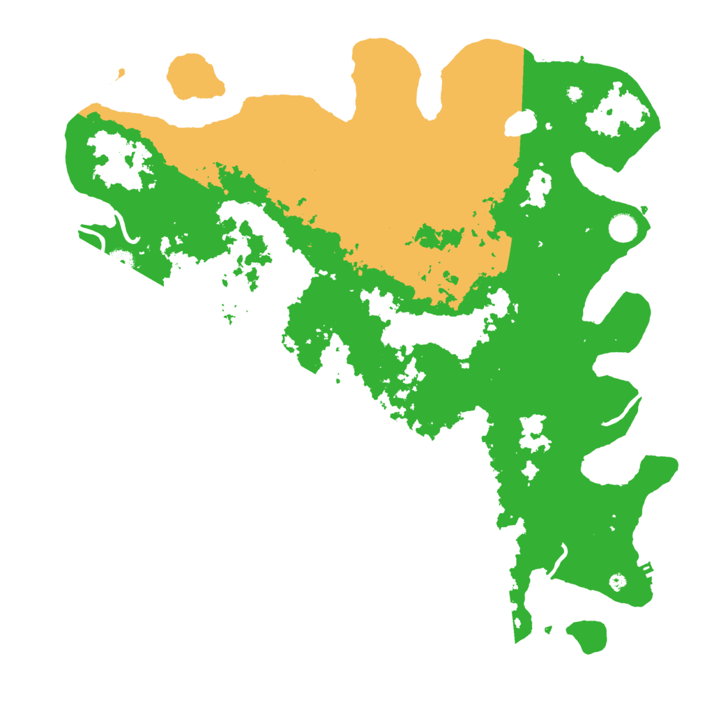 Biome Rust Map: Procedural Map, Size: 4400, Seed: 907066