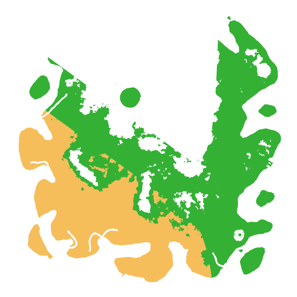 Biome Rust Map: Procedural Map, Size: 4000, Seed: 9427234